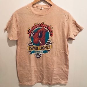 VINTAGE 80s Camel Light T-shirt